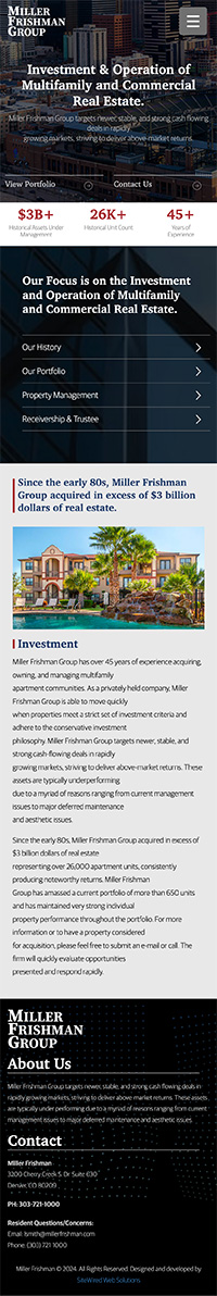 Commercial Real Estate Web Design