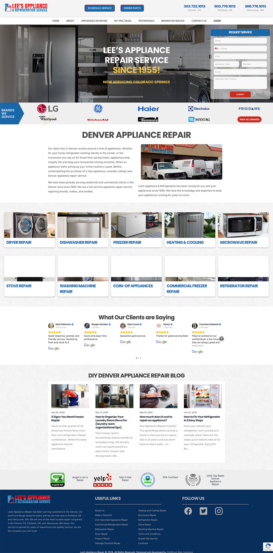 Lee’s Appliance Repair
